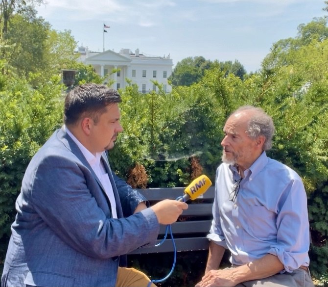 Paweł Żuchowski i Daniel Fried /Paweł Żuchowski /RMF FM