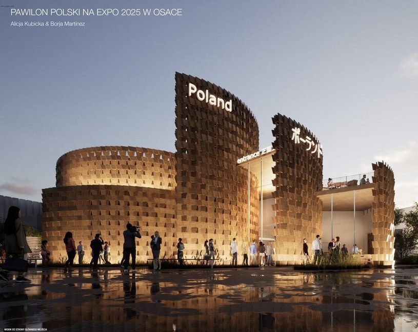 Pawilon Polski na EXPO 2025 będzie miał charakterystyczny wygląd /Alicja Kubicka/Borja Martinez/PAIH /materiały prasowe