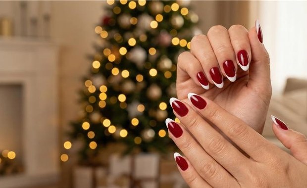 Paznokcie french na święta – jak wykonać świąteczną odsłonę krok po kroku?