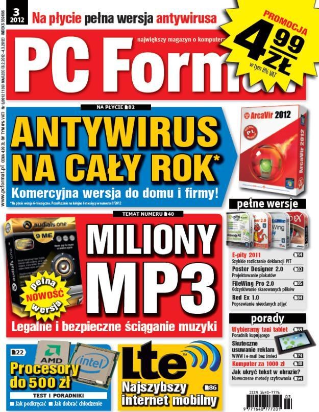 PC Format 03/2012 - od 6 lutego w kioskach /PC Format