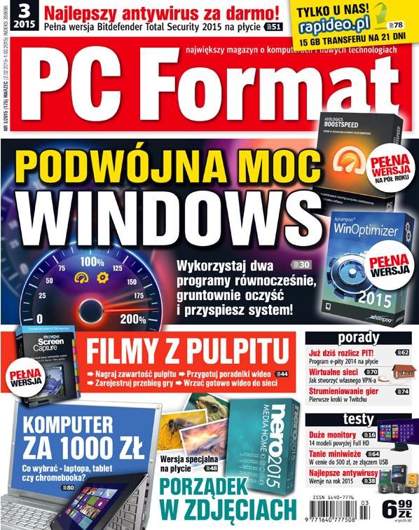 PC Format 03/2015 w kioskach 2 lutego /materiały prasowe