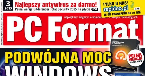 PC Format 03/2015 w kioskach 2 lutego /materiały prasowe