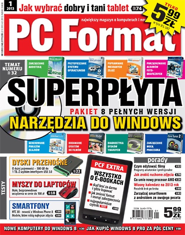 PC Format 1/2013 już w kioskach /materiały prasowe