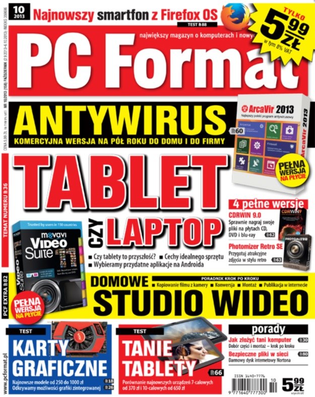 PC Format 10/2013 - w kioskach od 2 września /PC Format