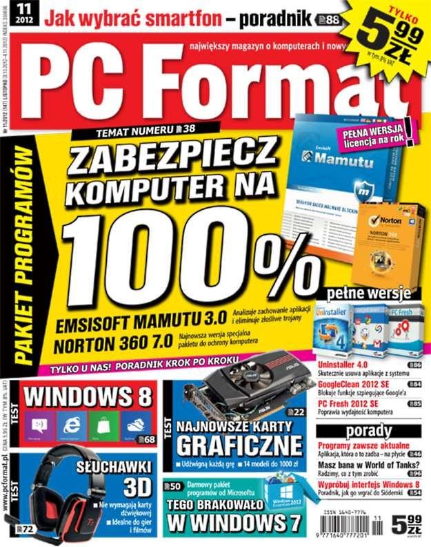 "PC Format" 11/2012 - od 8 października w kioskach /PC Format
