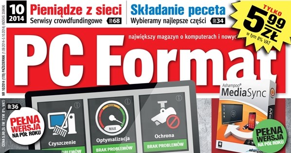 PC Format 11/2014 - w kioskach od 1 września /PC Format