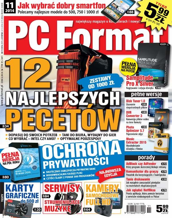 PC Format 11/2014 - w kioskach od 6. października /materiały prasowe