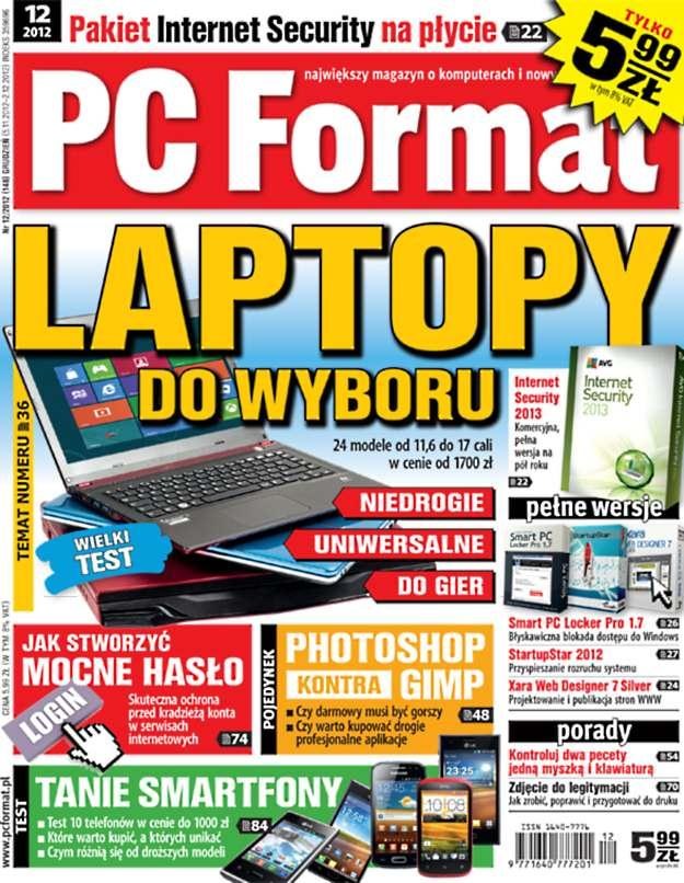 PC Format 12/2012 - w kioskach od 5 listopada /PC Format