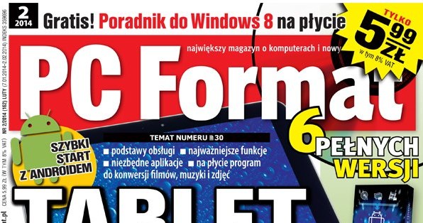 PC Format 2/2014 - w sprzedaży od 7 stycznia /materiały promocyjne