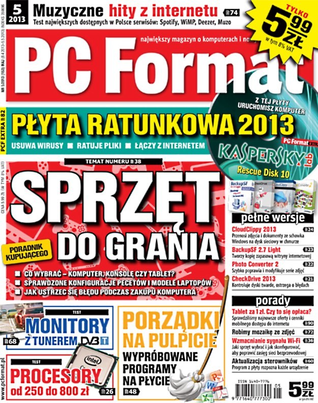 "PC Format 5/2013" -  w kioskach od 8 kwietnia /PC Format