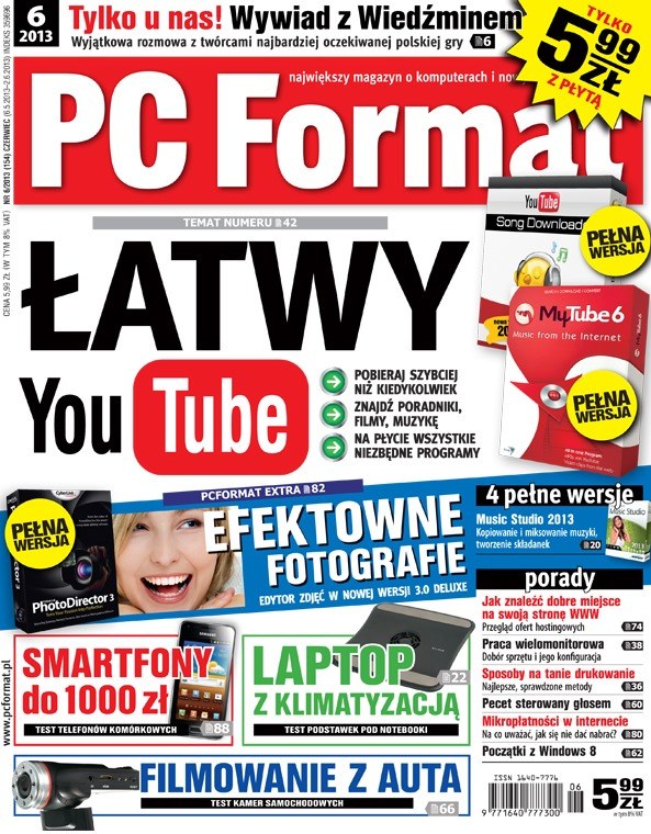 "PC Format 6/2013" - nowy numer - od 6 maja 2013 w sprzedaży /materiały prasowe