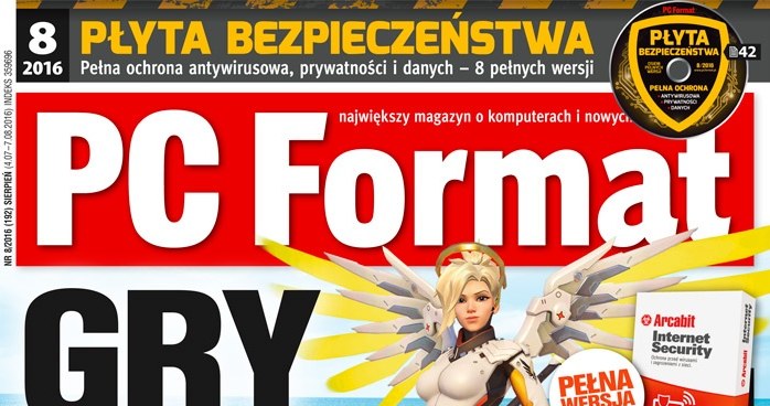 PC Format 8/2016 w kioskach od 4 lipca /materiały prasowe