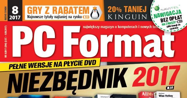 PC Format 8/2017 - w kioskach od 3 lipca /PC Format