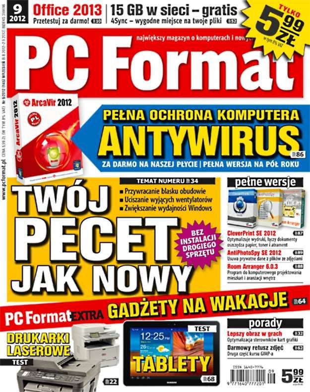 "PC Format 9/2012" - już w kioskach /PC Format