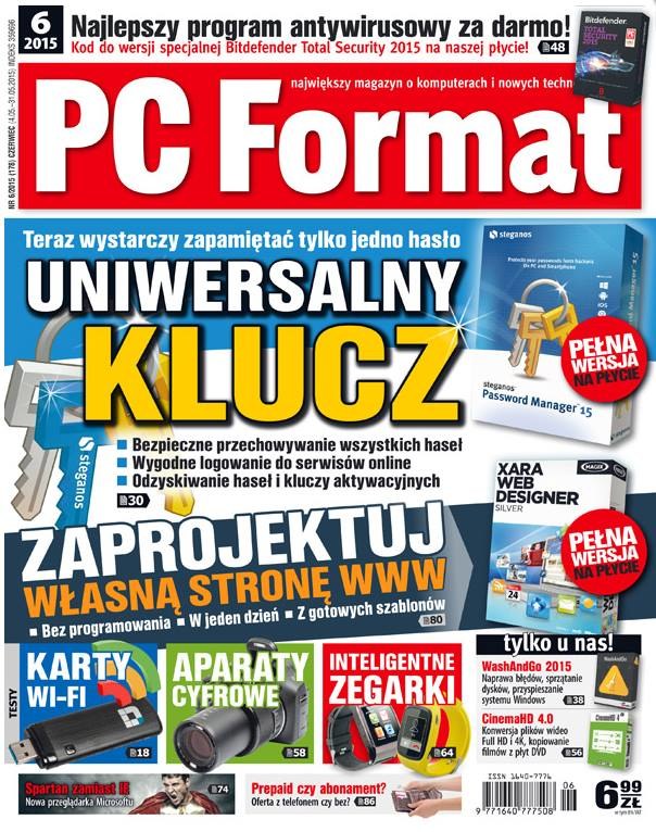 PC Fromat 6/2015 - w kioskach od 4 maja /materiały prasowe