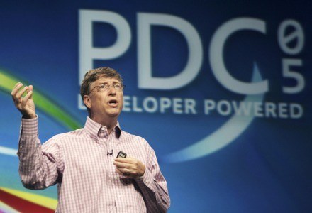 PDC 2005 - Bill Gates prezentuje Windows Vista /AFP