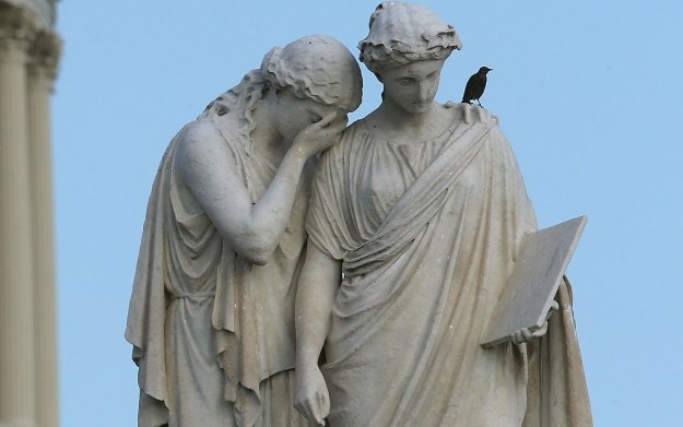 Peace Monument umiejscowiony przed Kapitolem Stanów Zjednoczonych /AFP