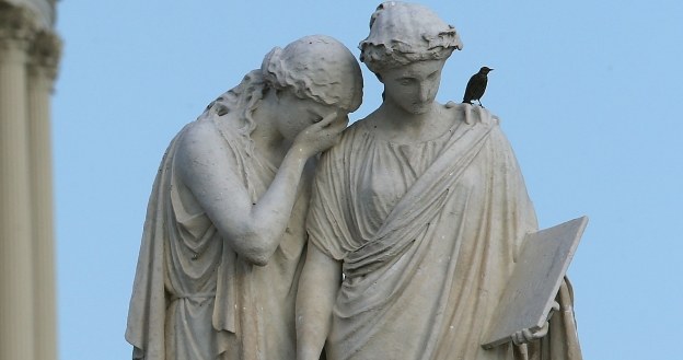 Peace Monument umiejscowiony przed Kapitolem Stanów Zjednoczonych /AFP