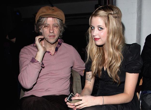 Peaches Geldof z tatą w 2009 roku (fot. Tim Whitby) /Getty Images/Flash Press Media