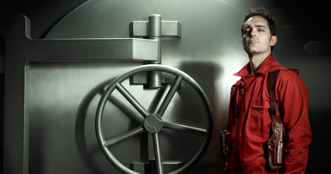 Pedro Alonso jako Berlin w "Domu z papieru" /materiały prasowe