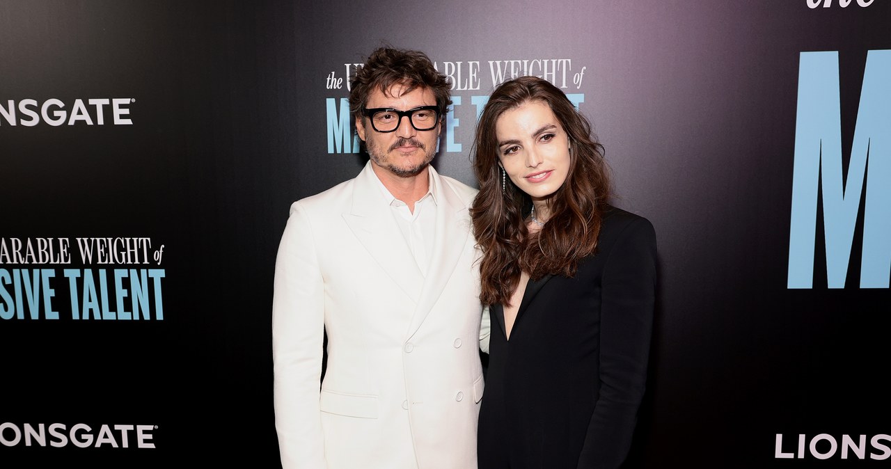 Pedro Pascal i Lux Pascal podczas premiery filmu "Nieznośny ciężar wielkiego talentu" /Dimitrios Kambouris / Staff /Getty Images