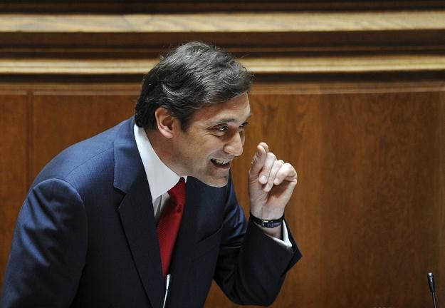 Pedro Passos Coelho, premier Portugalii /AFP