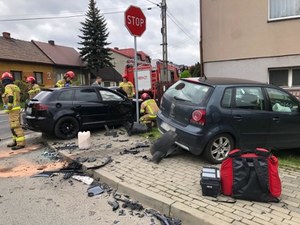 Pędził po kalkulator przed maturą z matematyki. Spowodował groźną kolizję