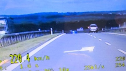 Pędził Trasą Kaszubską ponad 220 km/h. Zapłacił kilka tysięcy złotych mandatu