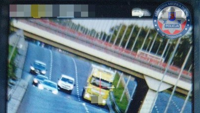 Pędził ulicami Szczecina ciężarówką z naczepą. Dostał 2 tys. zł mandatu