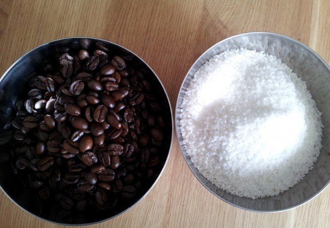 Peeling kawowy i z soli /BeMam