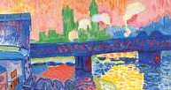 Pejzaż, André Derain, Most Charing Cross, 1906 /Encyklopedia Internautica