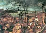 Pejzaż, Pieter Bruegel, Pochmurny dzień, 1565 /Encyklopedia Internautica