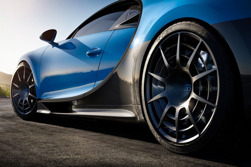 Pękające opony w Bugatti Chiron Pur Sport Pur Sports dotyczy wszystkich 60 sztuk /Informacja prasowa