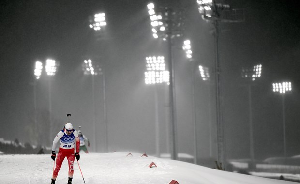 Pekin – biathlon: Grzegorz Guzik 54. w biegu na dochodzenie 