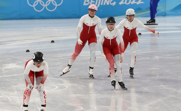 Pekin - short track: Zwycięstwo Holenderek w sztafecie, Polki na szóstym miejscu