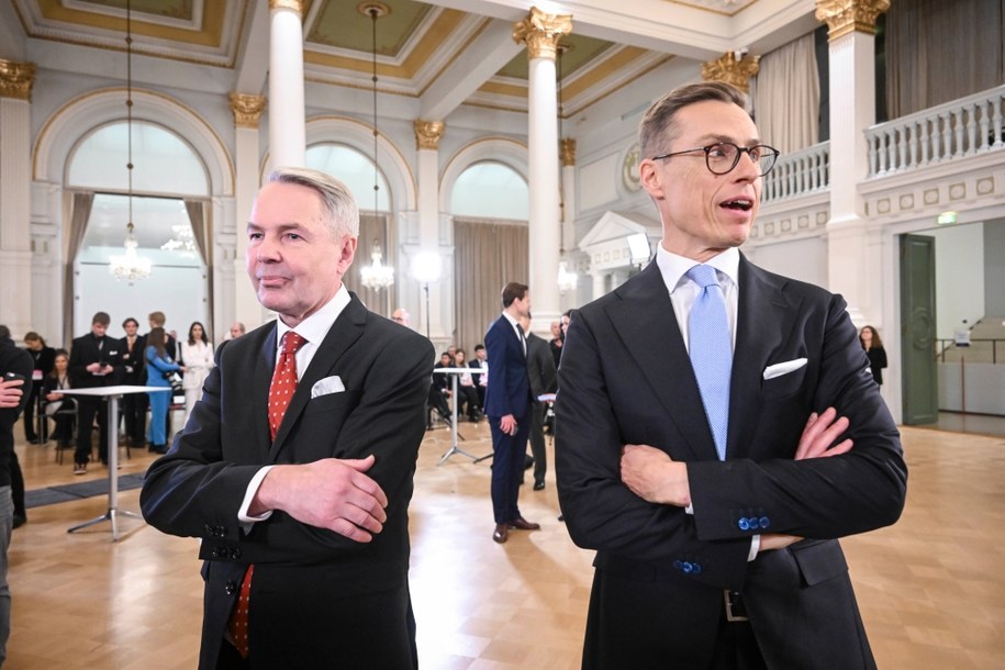 Pekka Haavisto i Alexander Stubb /Kimmo Brandt /PAP/EPA