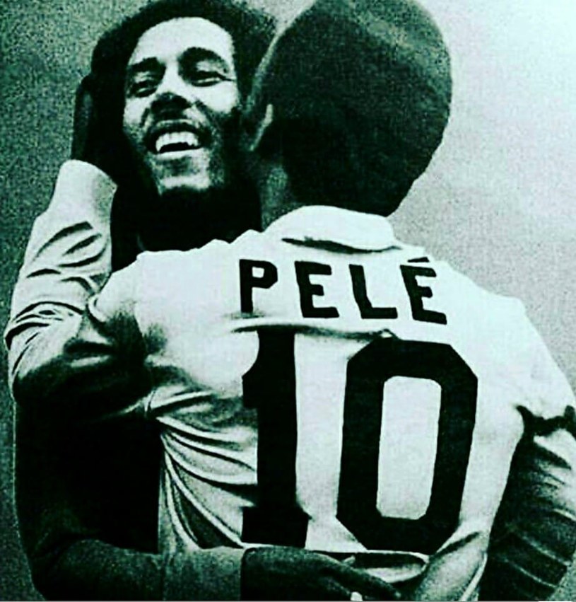 Pele i Bob Marley / Copa90 /facebook