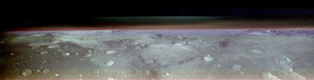 Full panorama of Mars from images of the Odyssey orbiter / NASA / JPL-Caltech / ASU / External material