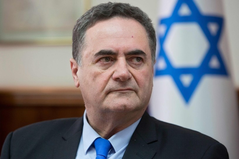 Pełniący obowiązki szefa izraelskiego MSZ Israel Katz /Sebastian Scheiner /AFP