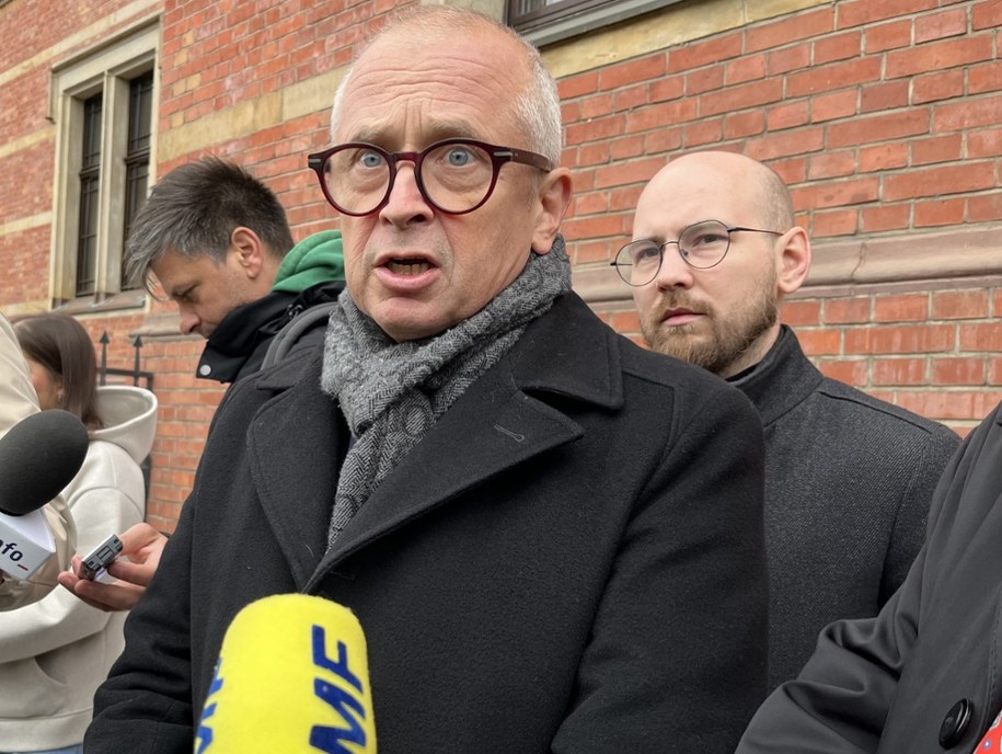 Pełnomocnik Janusza Palikota mec. Jacek Dubois /Martyna Czerwińska /RMF FM