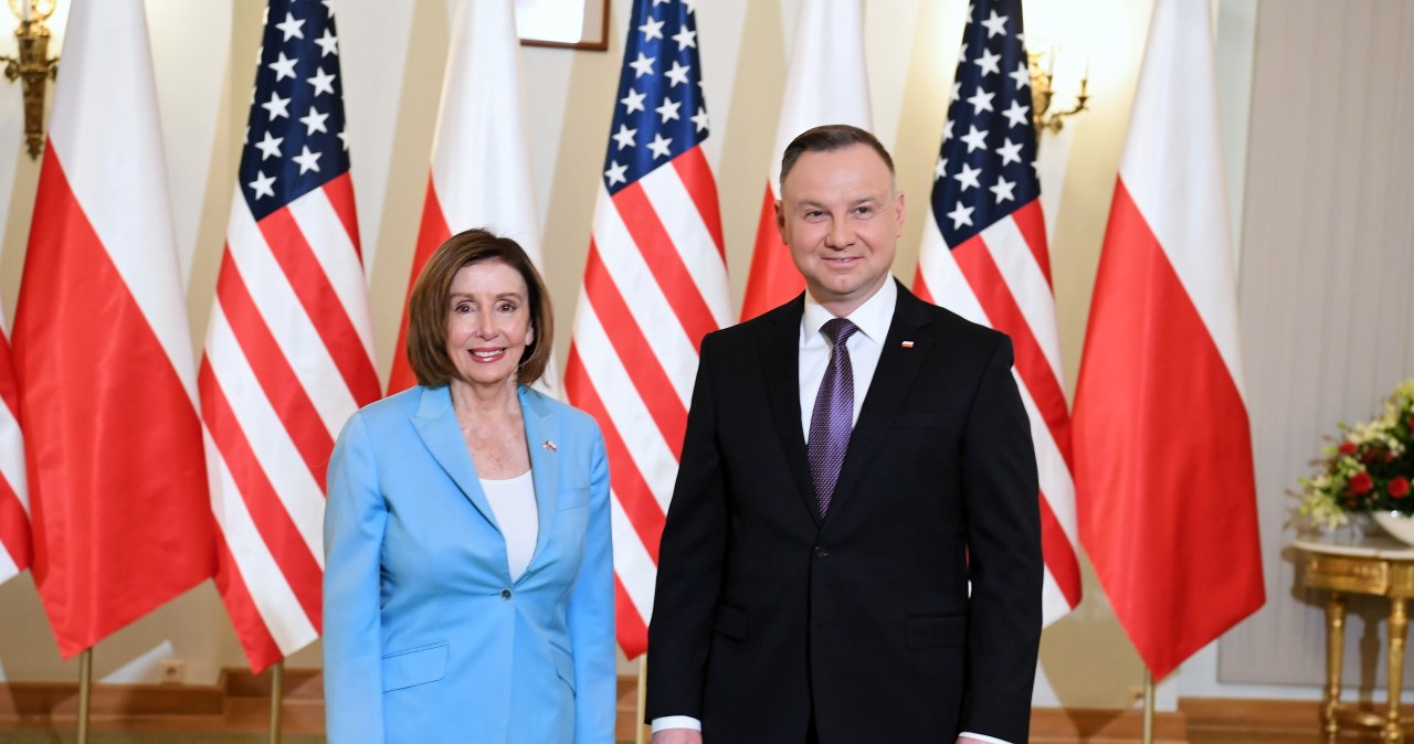 Pelosi w Warszawie: Dziękuję za wielkoduszność, szczodrość i wsparcie demokracji