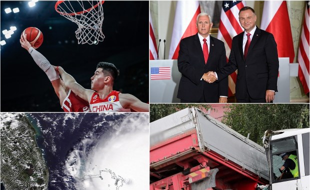 Pence rozmawiał z Dudą i Morawieckim. Polscy koszykarze pokonali Chińczyków [PODSUMOWANIE DNIA]