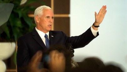 Pence: USA nie będą bezczynnie przyglądać się upadkowi Wenezueli