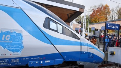 Pendolino z Warszawy do Zakopanego. Ruszył inauguracyjny przejazd