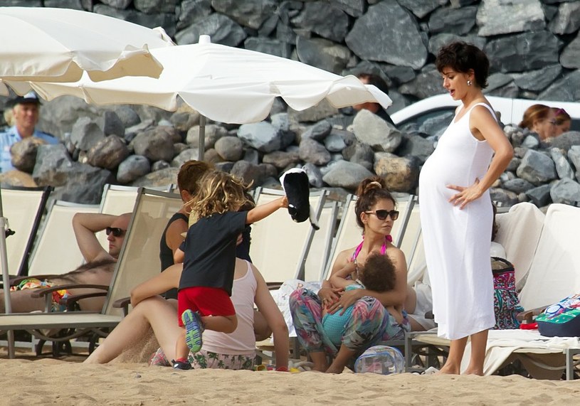 Penelope Cruz na plaży /Splash News /East News