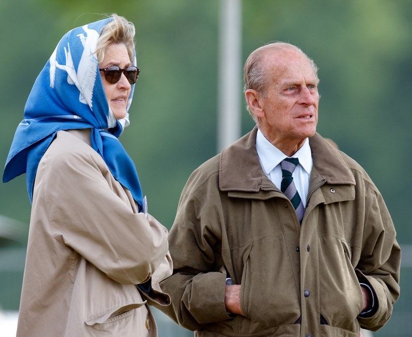 Penny Knatchbull i książę Filip / Max Mumby/Indigo/Getty Images /Getty Images