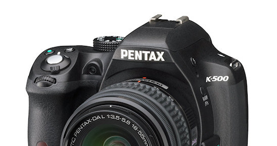 Pentax K-500 /materiały prasowe