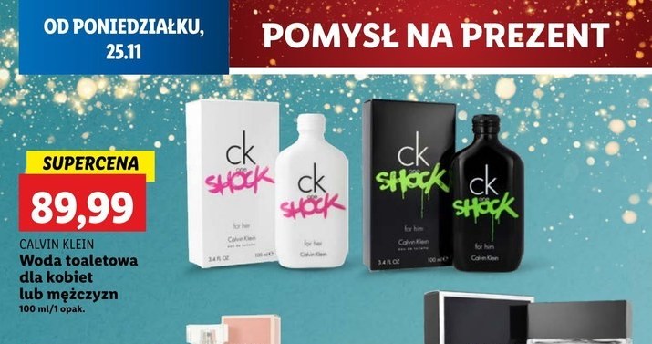 Perfumy Calvin Klein w Lidlu! /Lidl /INTERIA.PL