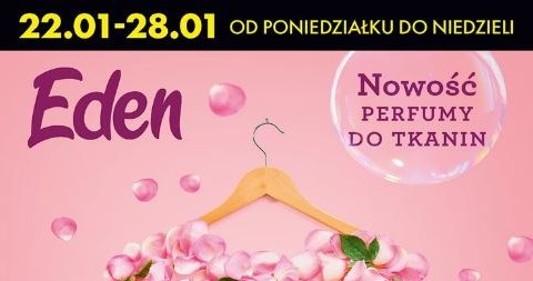 Perfumy do tkanin Eden na stałe w ofercie Biedronki! /Biedronka /INTERIA.PL