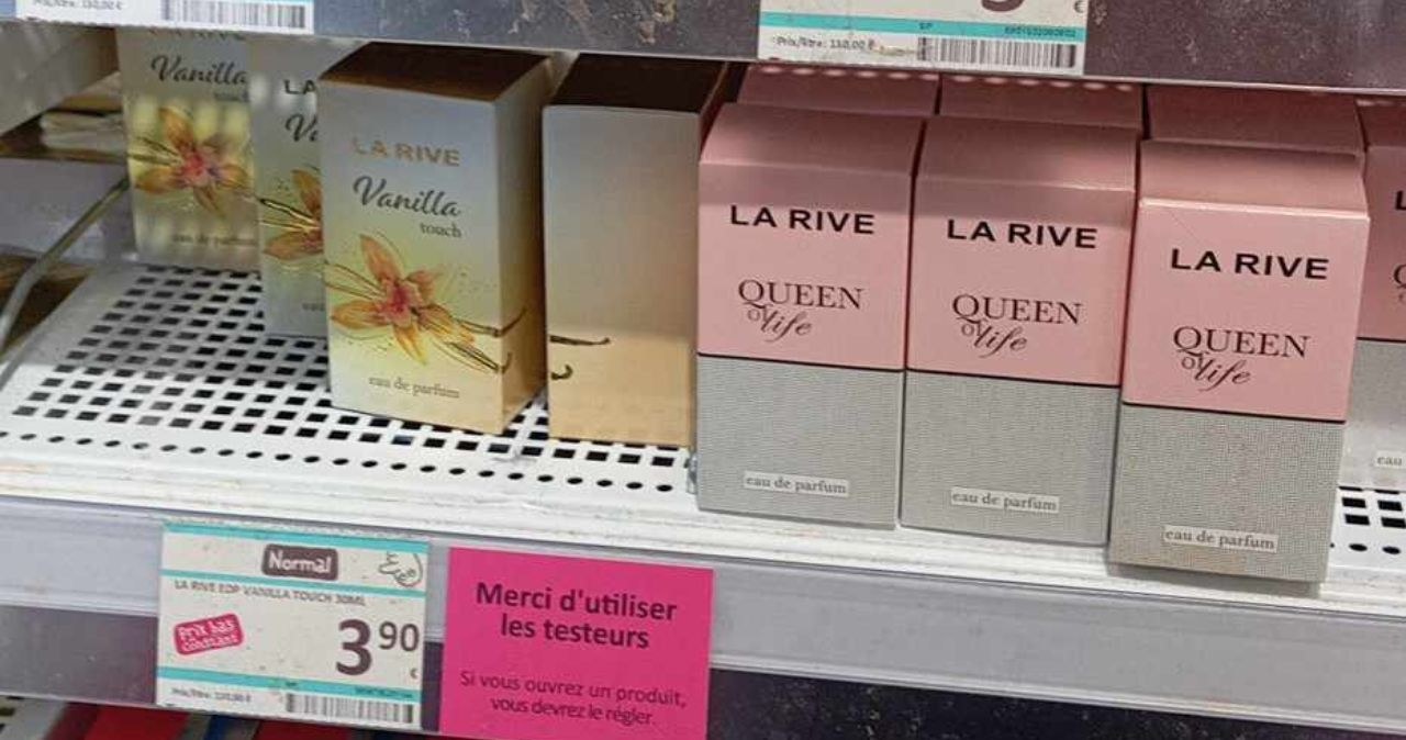 Perfumy La Rive w sklepie Normal w Troyes, Francja /Materiały autorki /INTERIA.PL